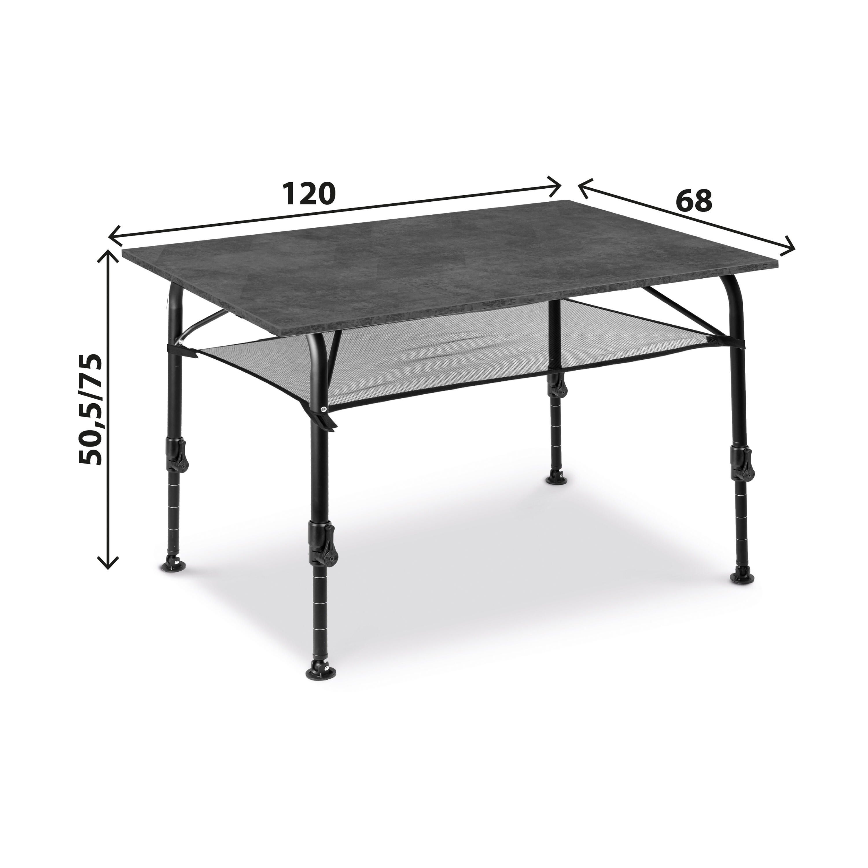 Brunner Amulet tavolo da campeggio pieghevole 120 x 68 cm 2/7