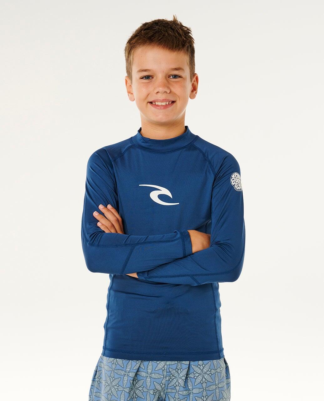 T-shirt anti-UV bambino Waves manica lunga 6/6