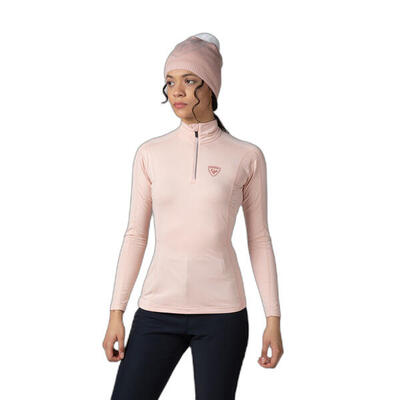 Klassieke dames 1/2 zip coltrui rossignol