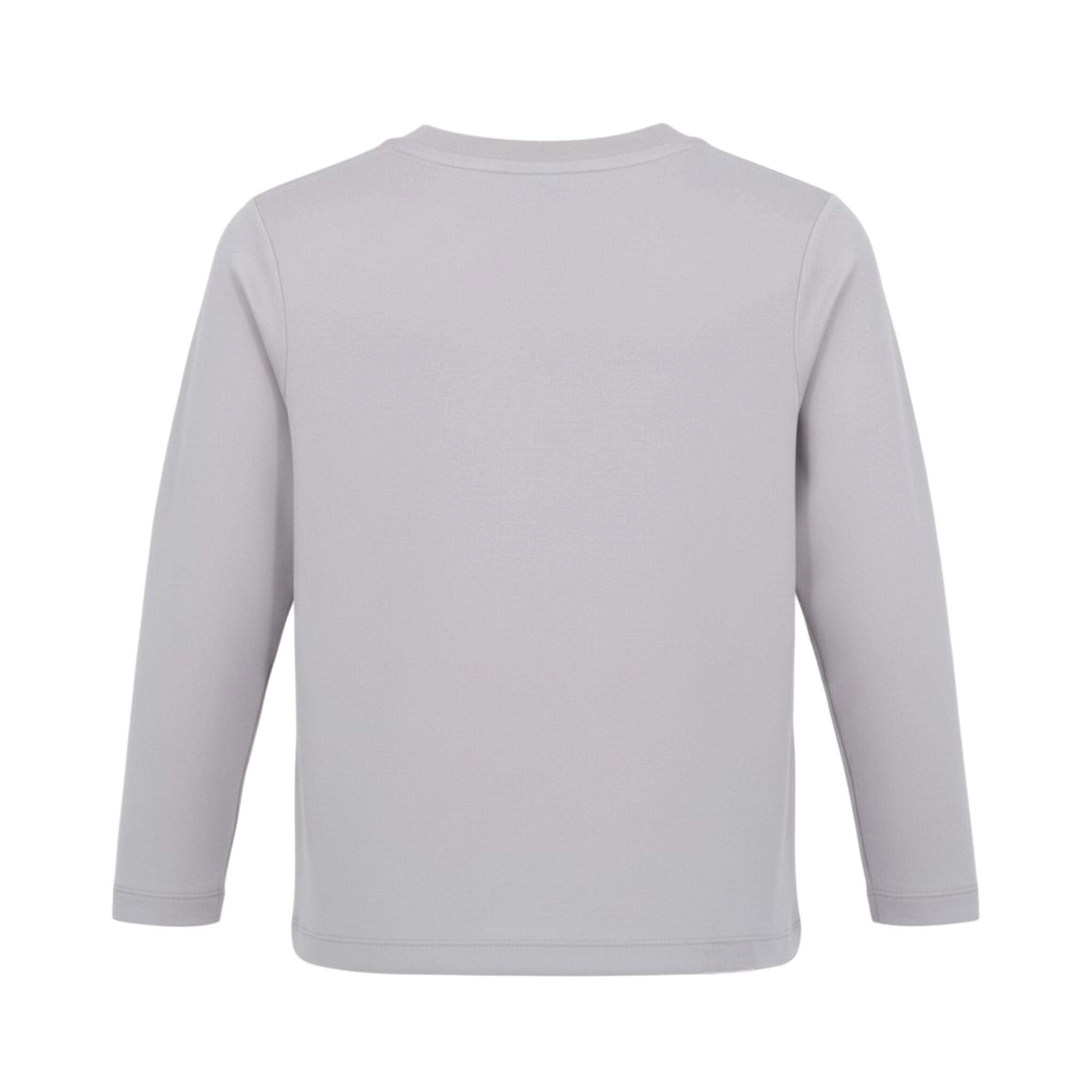 Langarmshirt Neureuther Jackie Print Kinder Longsleeve Shirt Sport in Grau 2/2