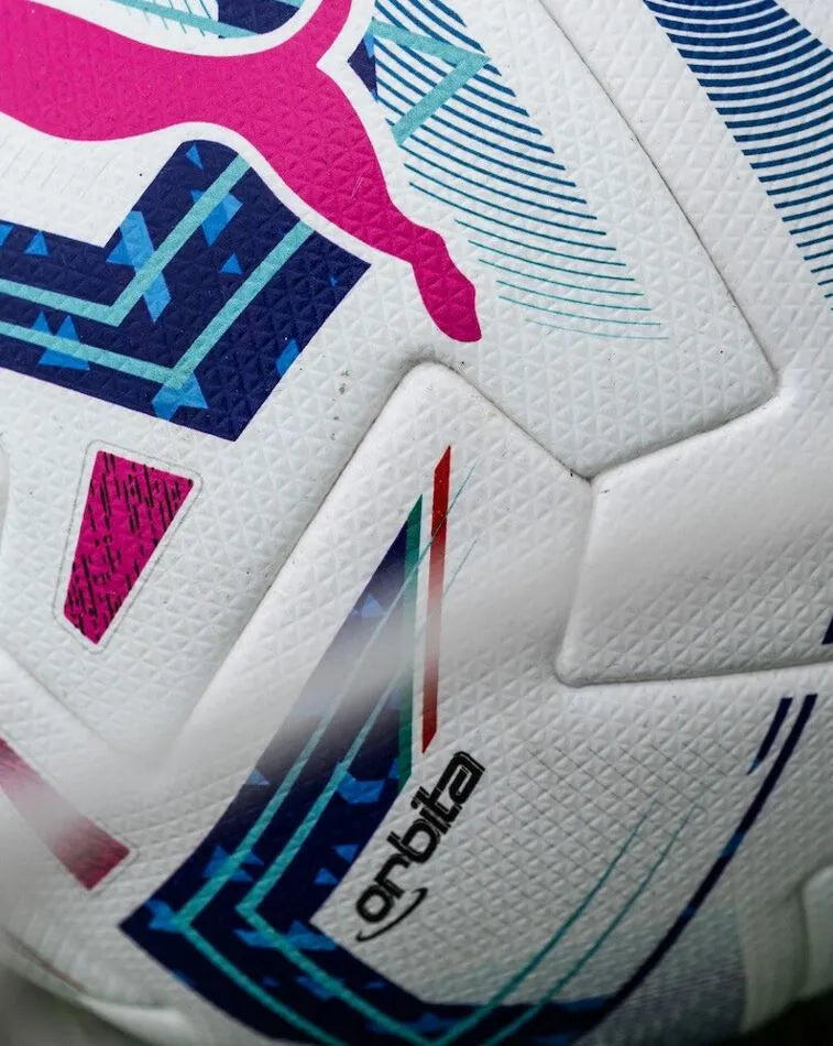 Ballon Puma Orbita Serie A - FIFA Quality Pro - blanc et bleu 2/3