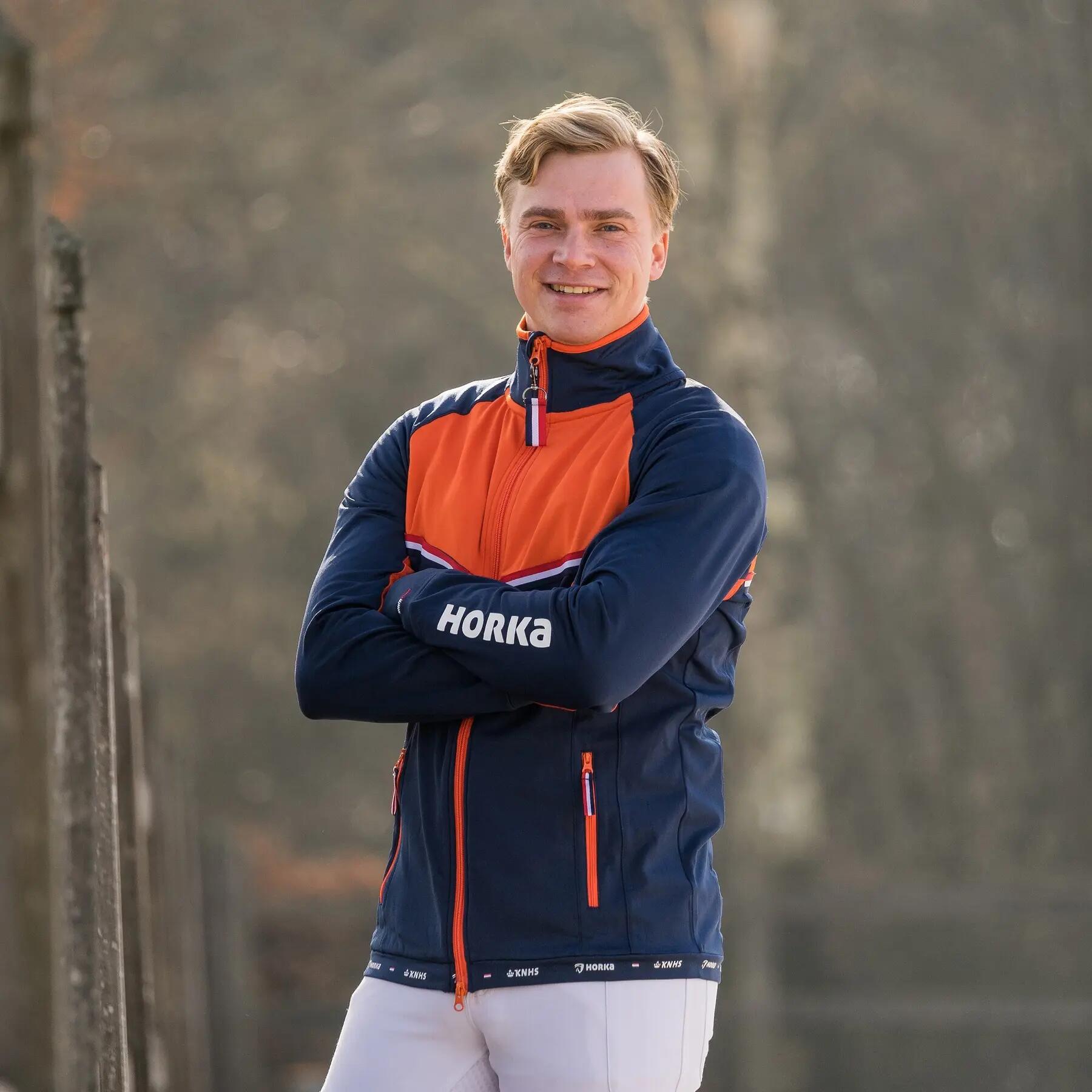 Reitjacke mit Polygiene HORKA KNHS Heren 2/3