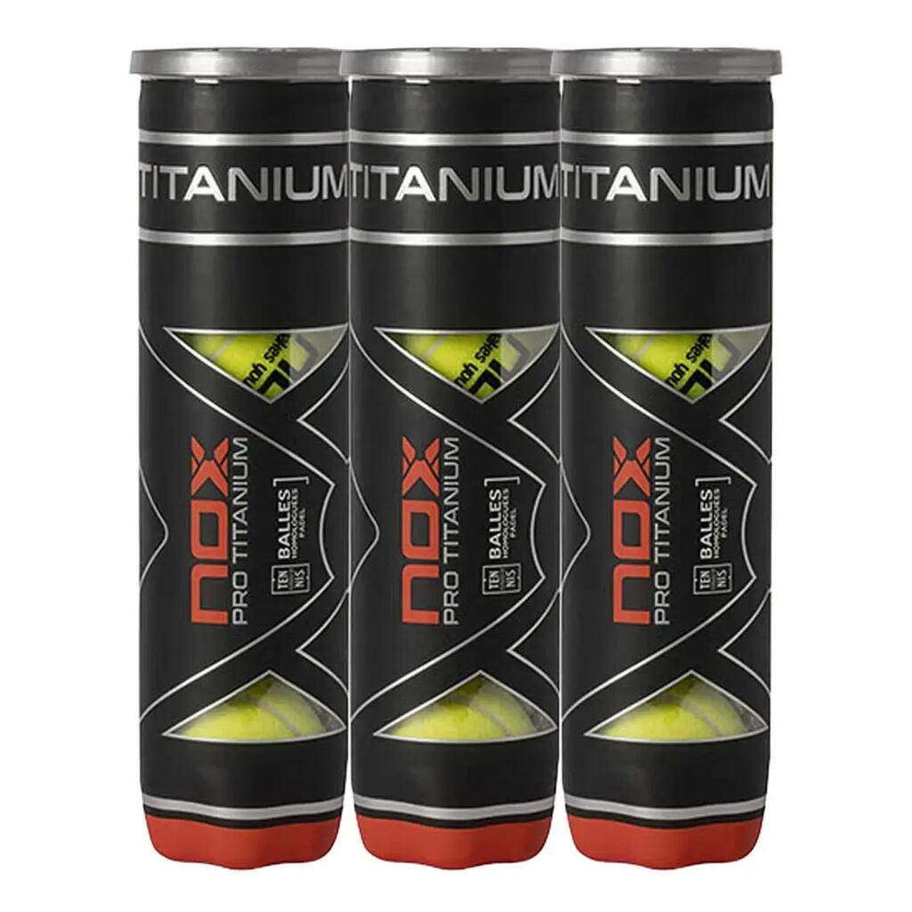 Tripack De Botes De 4 Bolas Nox Pro Titanium