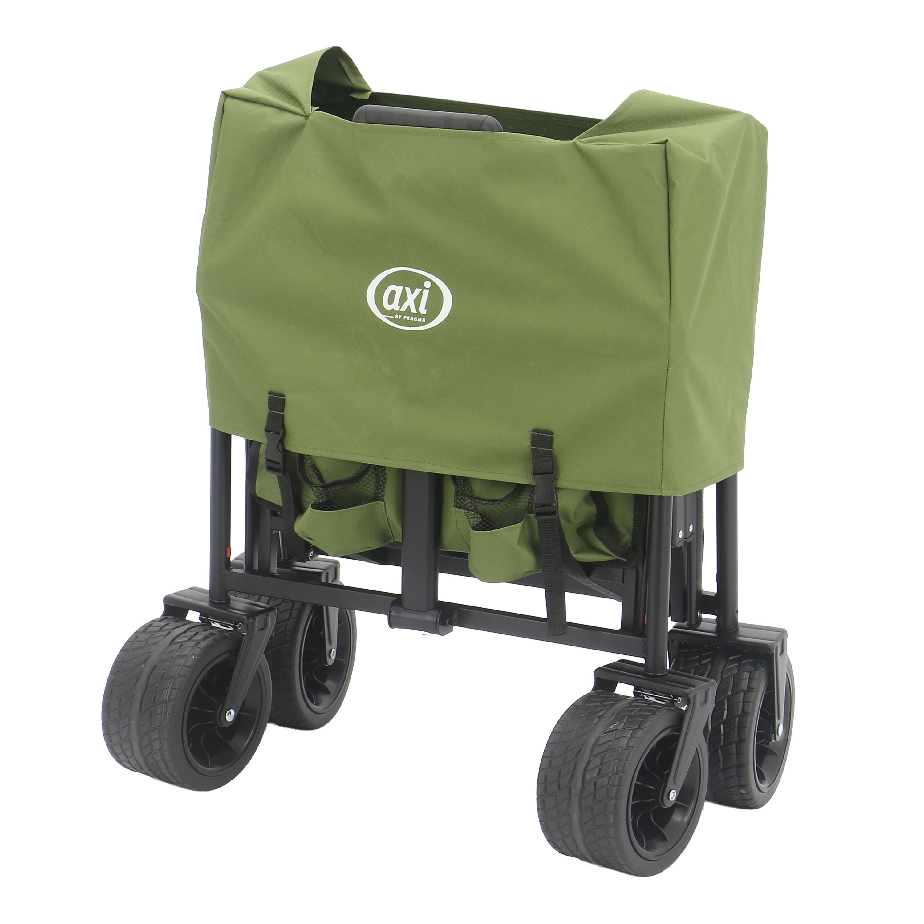 Opvouwbare Bolderwagen met Dak - AXI SB141 - Groen 2/7