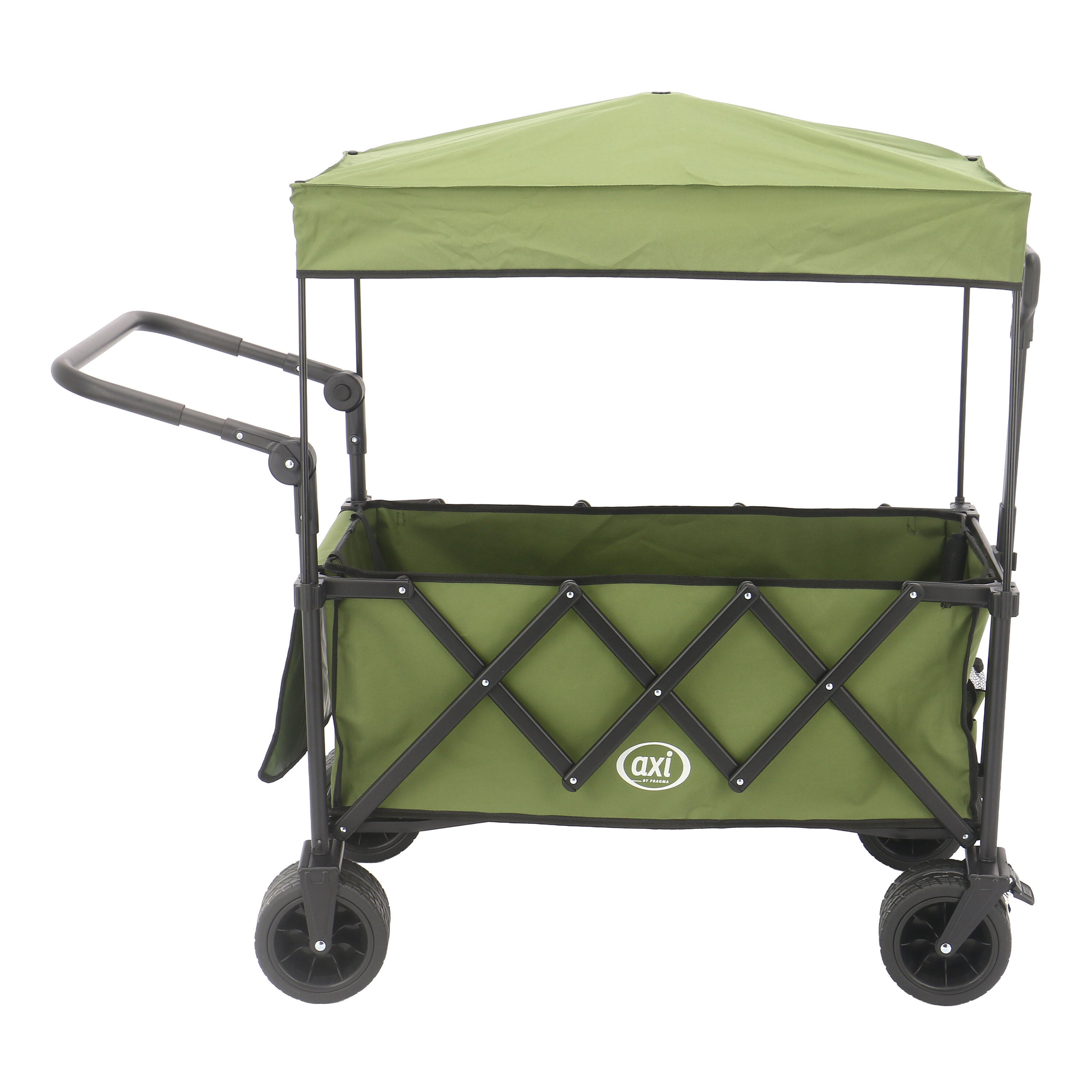 Opvouwbare Bolderwagen met Dak - AXI SB141 - Groen 6/7