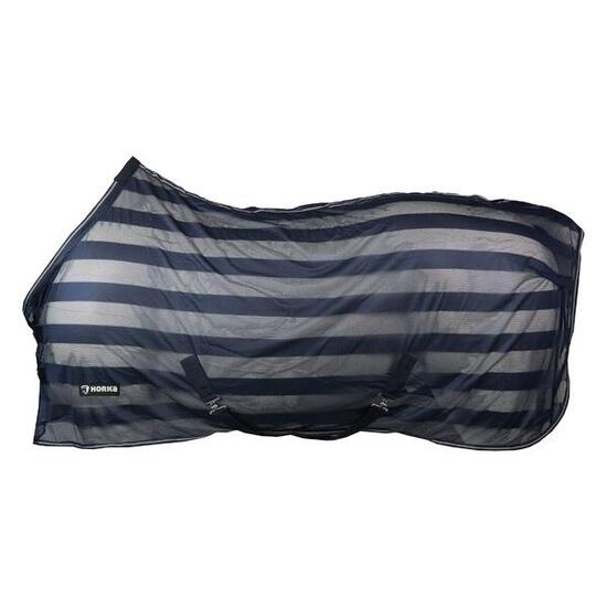 Couverture anti-mouches pour cheval à rayures Horka 110 g