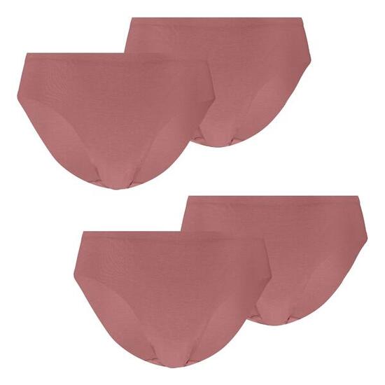 4er Pack Slips weich elastisch Damen - Invisible Ultra Soft Cotton Briefs