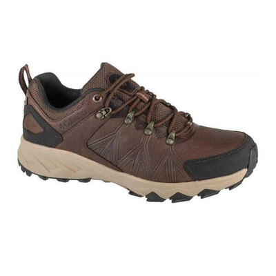 Heren peakfreak ii outdry leren trainers (bruin)
