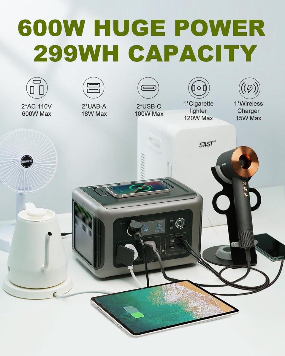 ALLPOWERS Générateur Solaire 600W – Kit R600 + SE100 100W 4/7