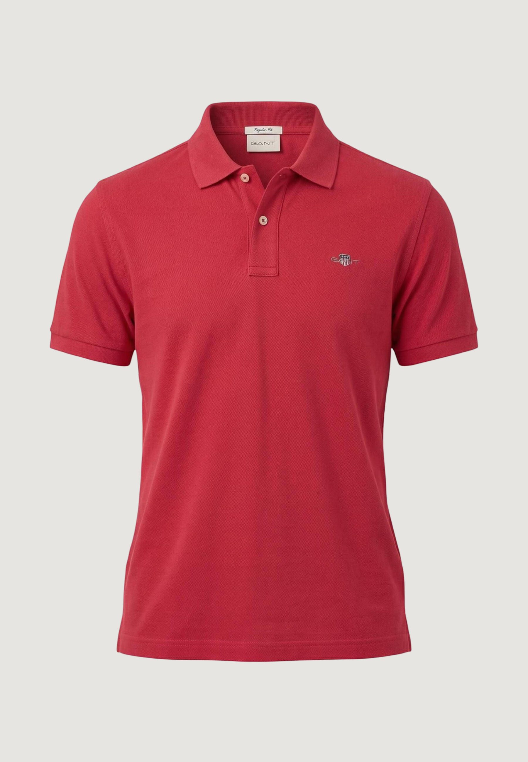 Polo maniche corte Uomo REG SHIELD SS PIQUE POLO Rosso 2/5