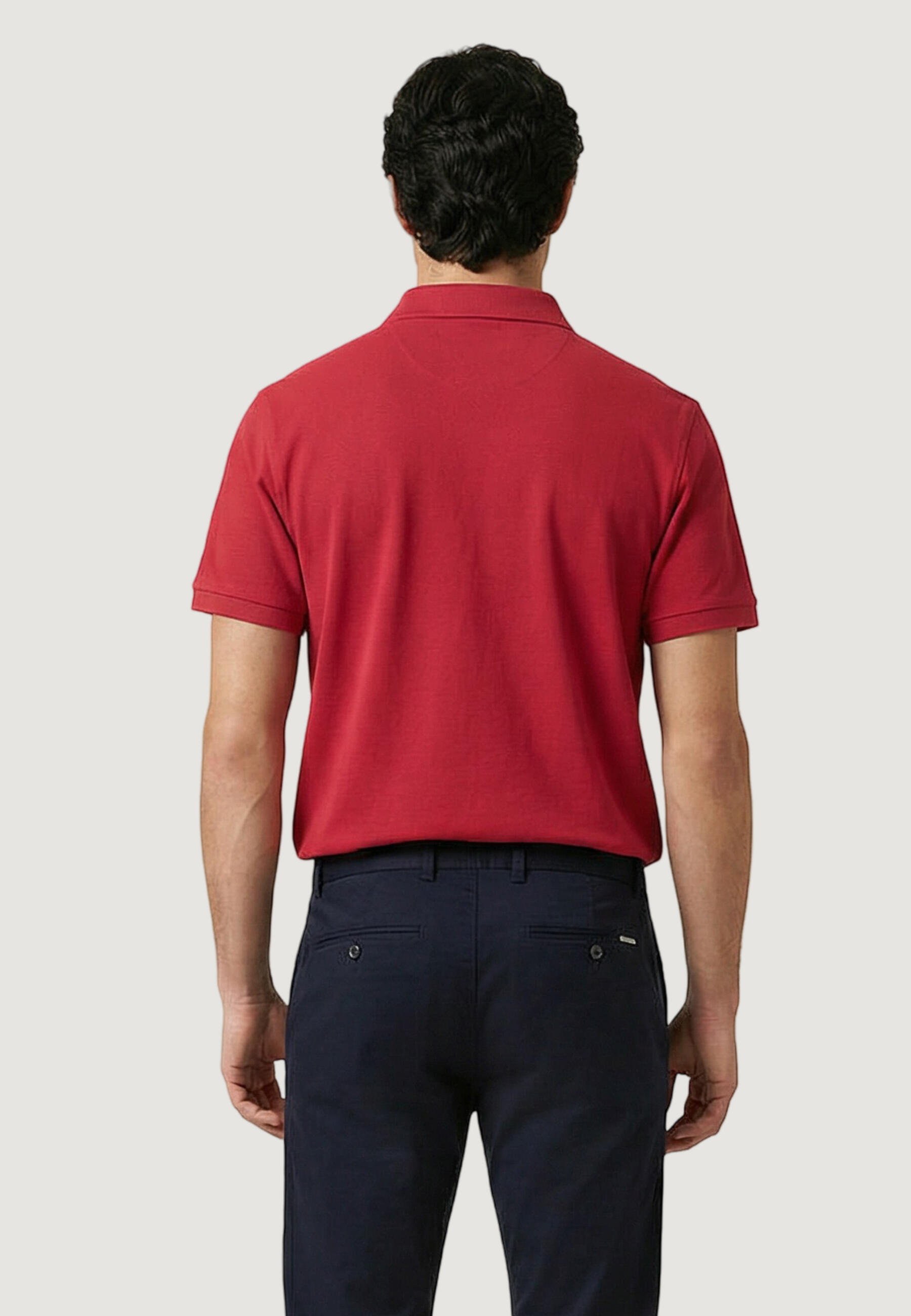 Polo maniche corte Uomo REG SHIELD SS PIQUE POLO Rosso 4/5