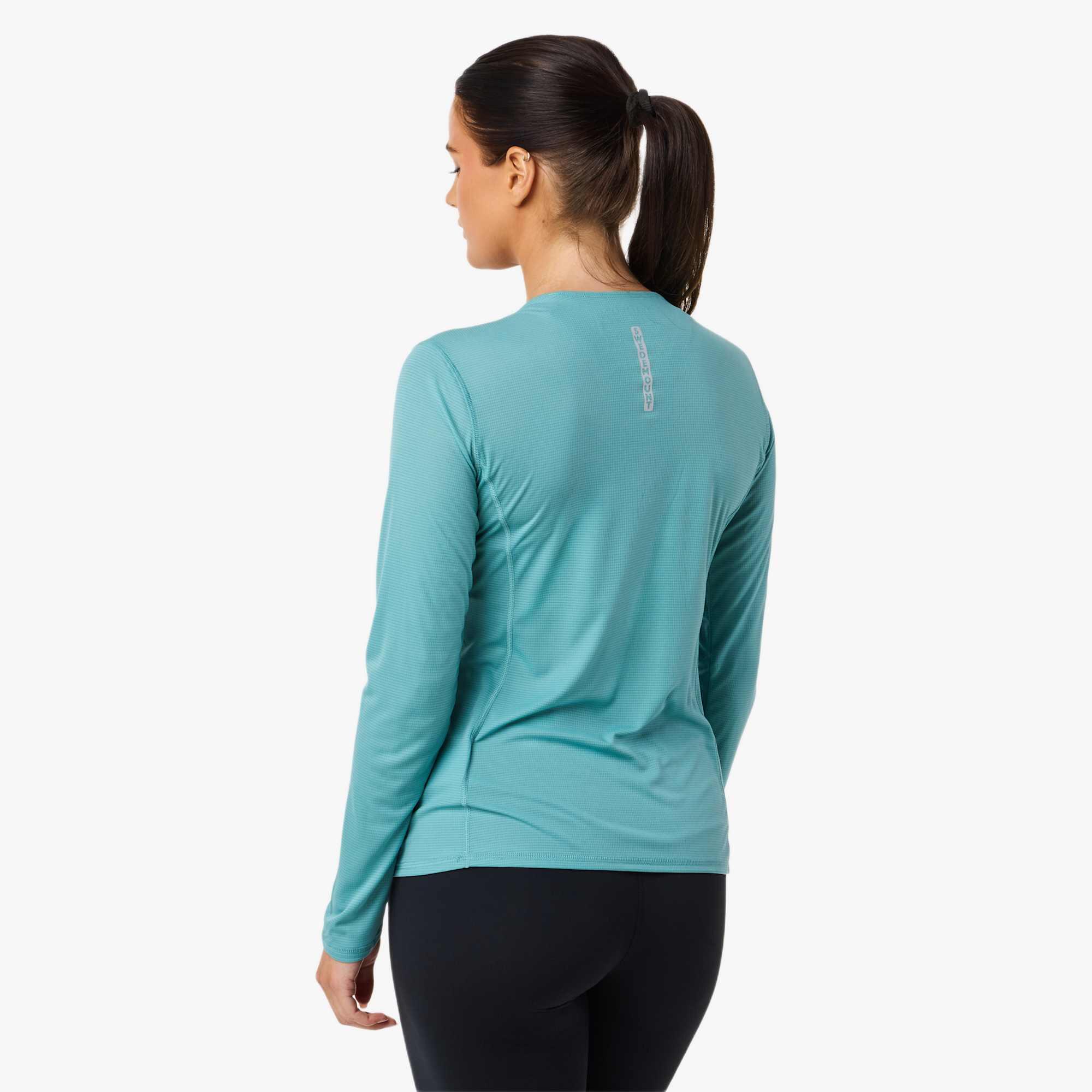 Camiseta Sintética De Manga Larga Entrenamiento Mujer Secado Rápido Ultra Light 4/7