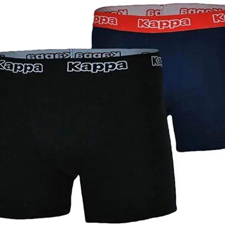Kappa boxers 2-pack black/navy