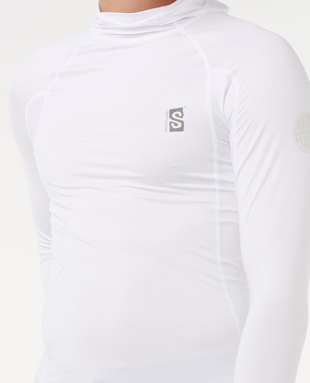 UV-shirt Search met capuchon lange mouwen 6/7