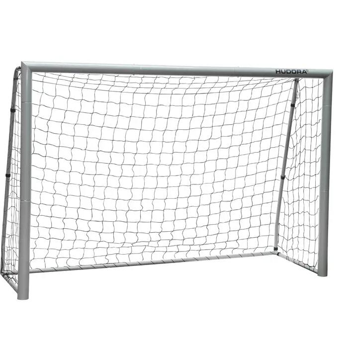 Football goal steel weatherproof 240 grey