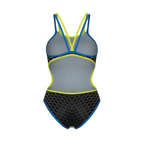 Dámské plavky Arena One Women's Scale Double Cross Back 7/7