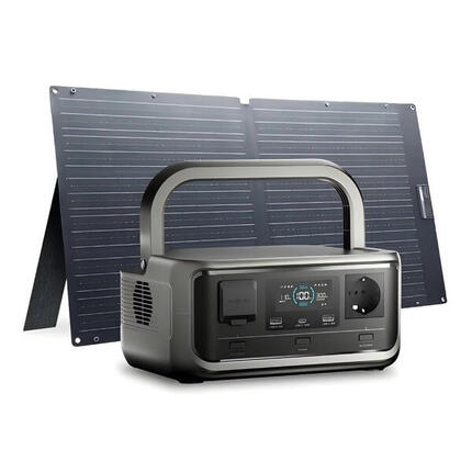 ALLPOWERS P300 + SE100 Solargenerator-Set – 300W tragbare Powerstation