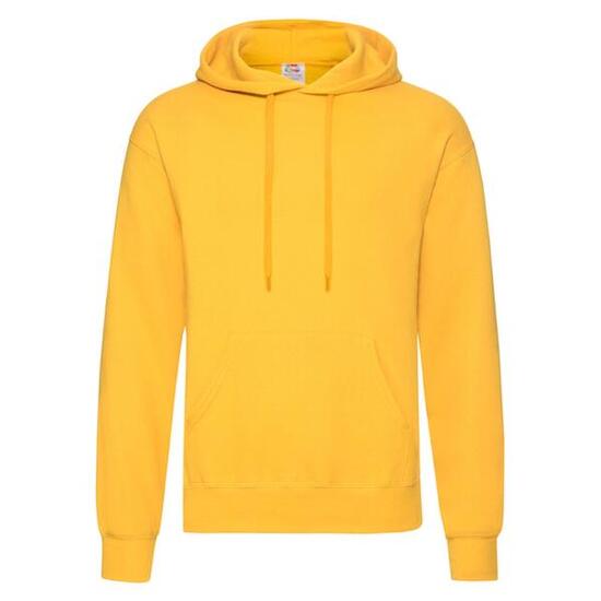 Sweat-shirt Fruit of the Loom Classic capuche Mostaza