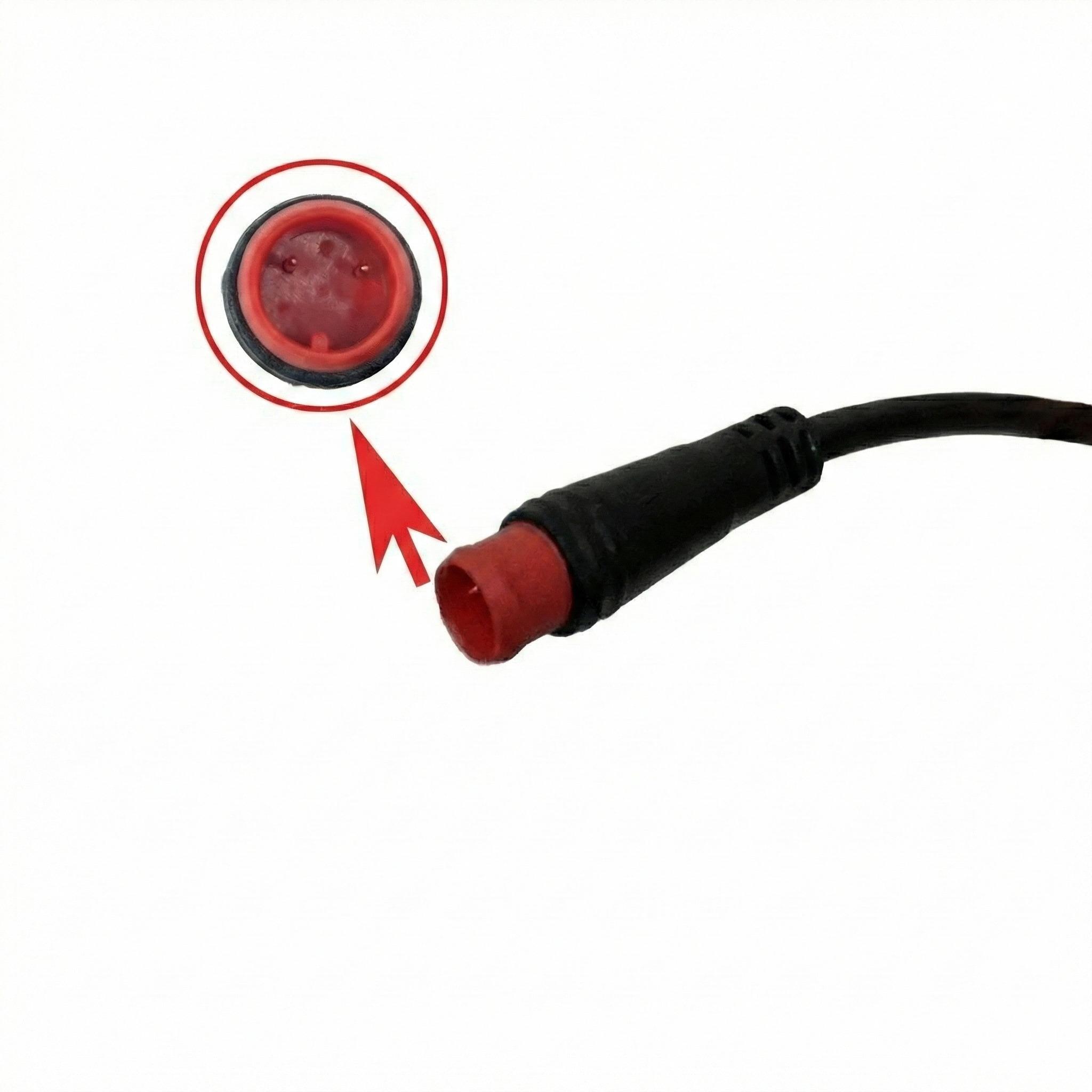 Coppia Leve Freno Bici Elettrica E-Bike 2 Pin Meccaniche Fat Bike Nero 5/6