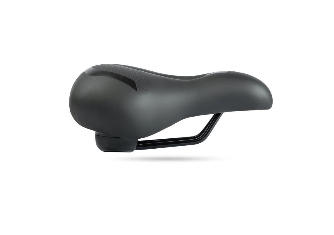Viale Ergofit City XXL EL, Sella per Bicicletta, Made in Italy, con Elastomeri 2/6