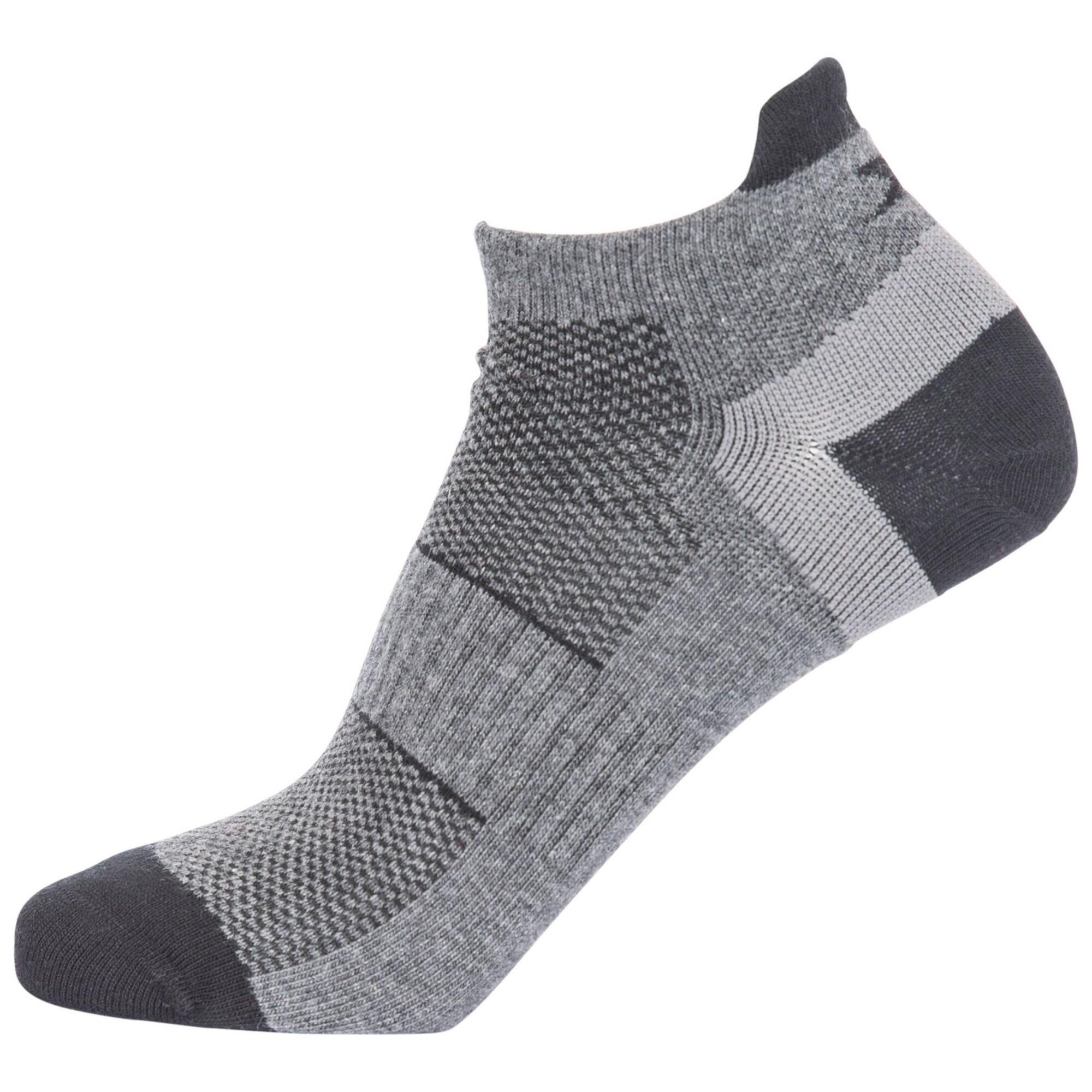 "Enclose" Sportsocken für HerrenDamen Unisex Damen und Herren Grau meliert 2/5