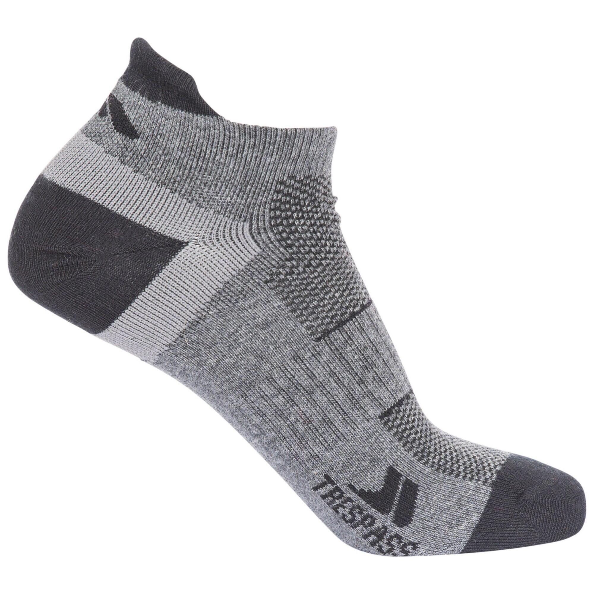 "Enclose" Sportsocken für HerrenDamen Unisex Damen und Herren Grau meliert 3/5