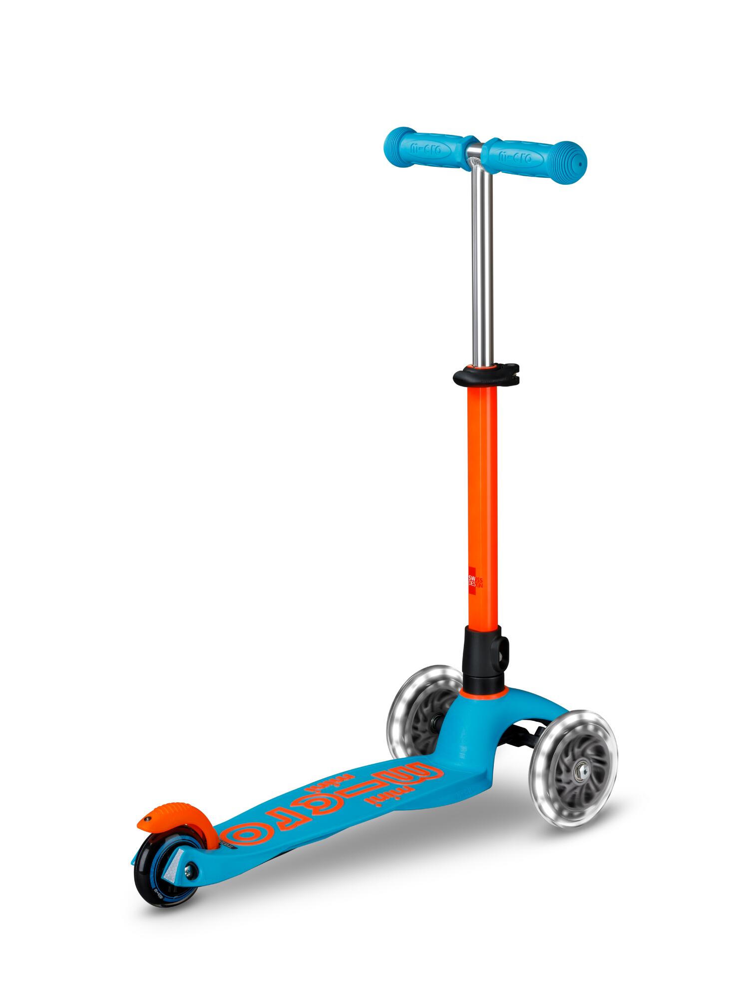 Trottinette 3 roues Mini  Deluxe Neon Sunset  LED 5/7