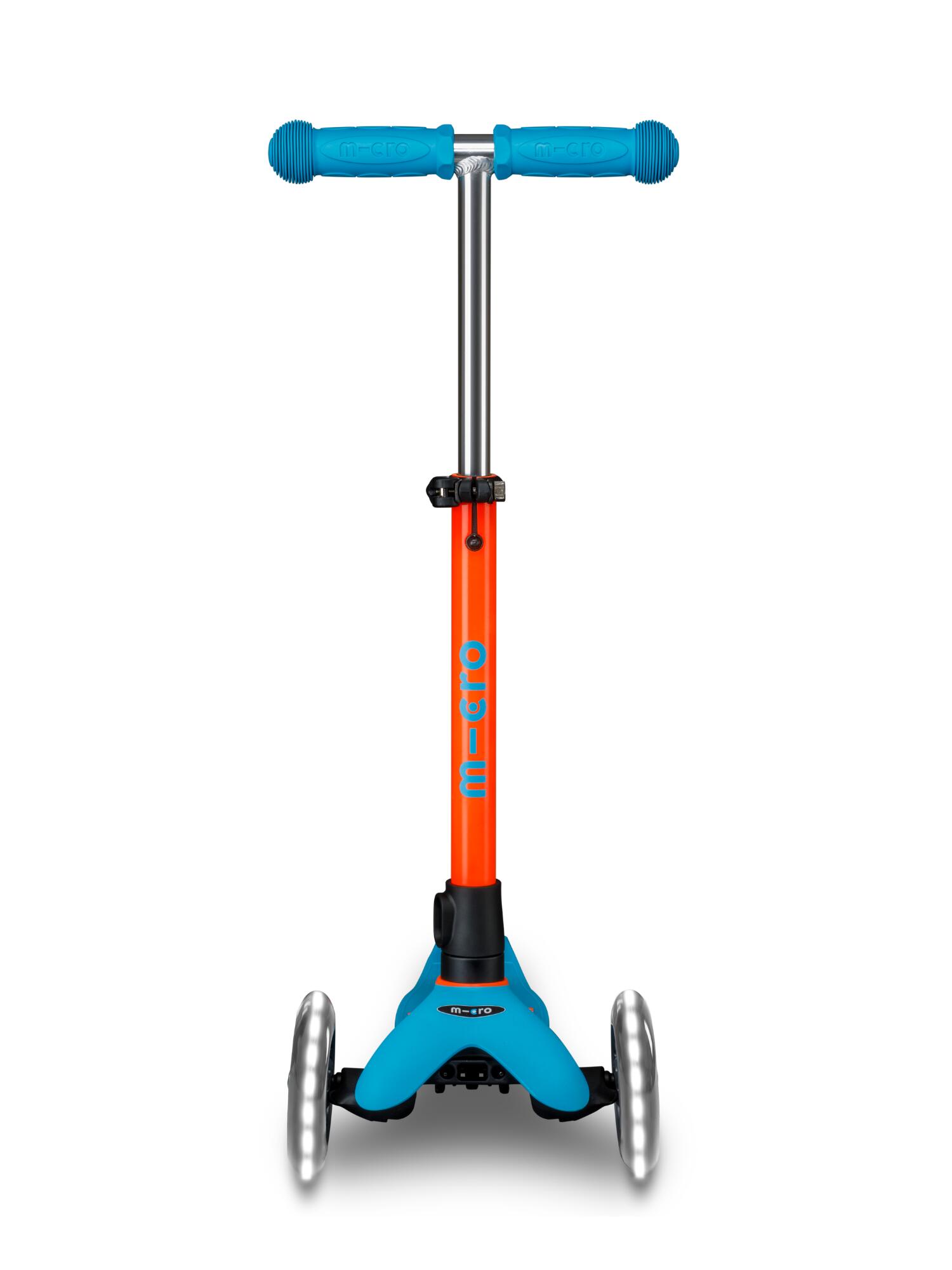 Trottinette 3 roues Mini  Deluxe Neon Sunset  LED 4/7