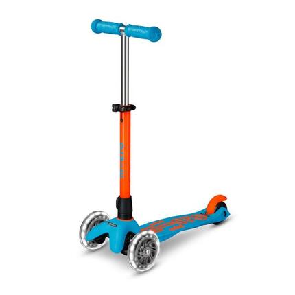 Trottinette 3 roues Mini Deluxe Neon Sunset LED