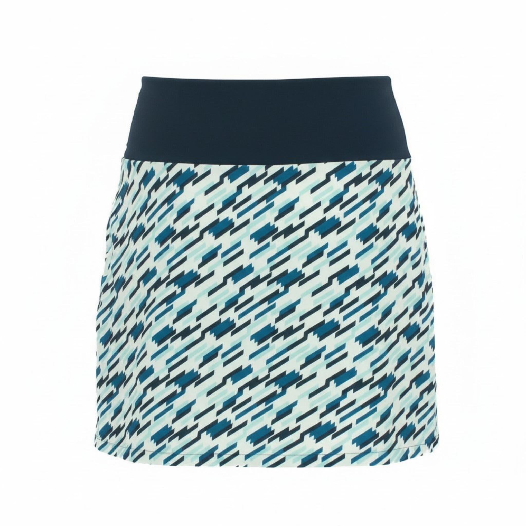 Rock Beaumont Skirt All Over Print in Blau 2/2