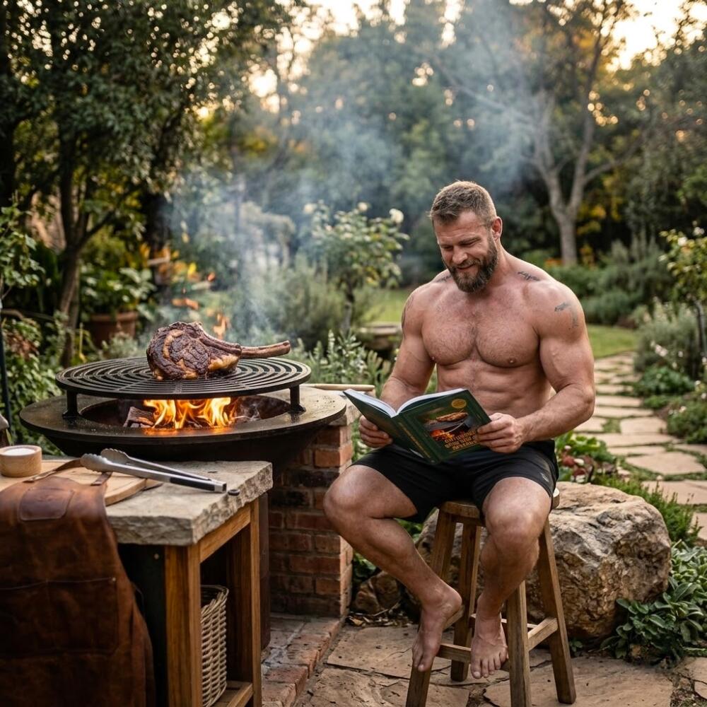 Il Libro Definitivo del Fuoco Aperto & Braai - Copertina Rigida 2/2