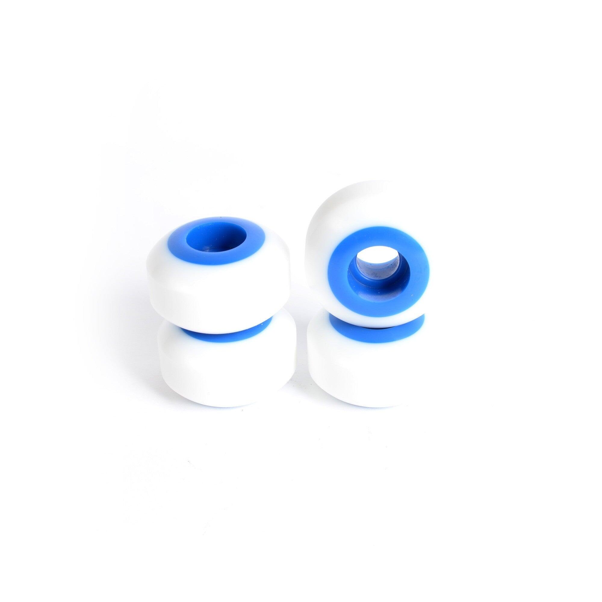 Rodas de skate - YOCAHER 52x31mm 99a - branco/Azul 2/2
