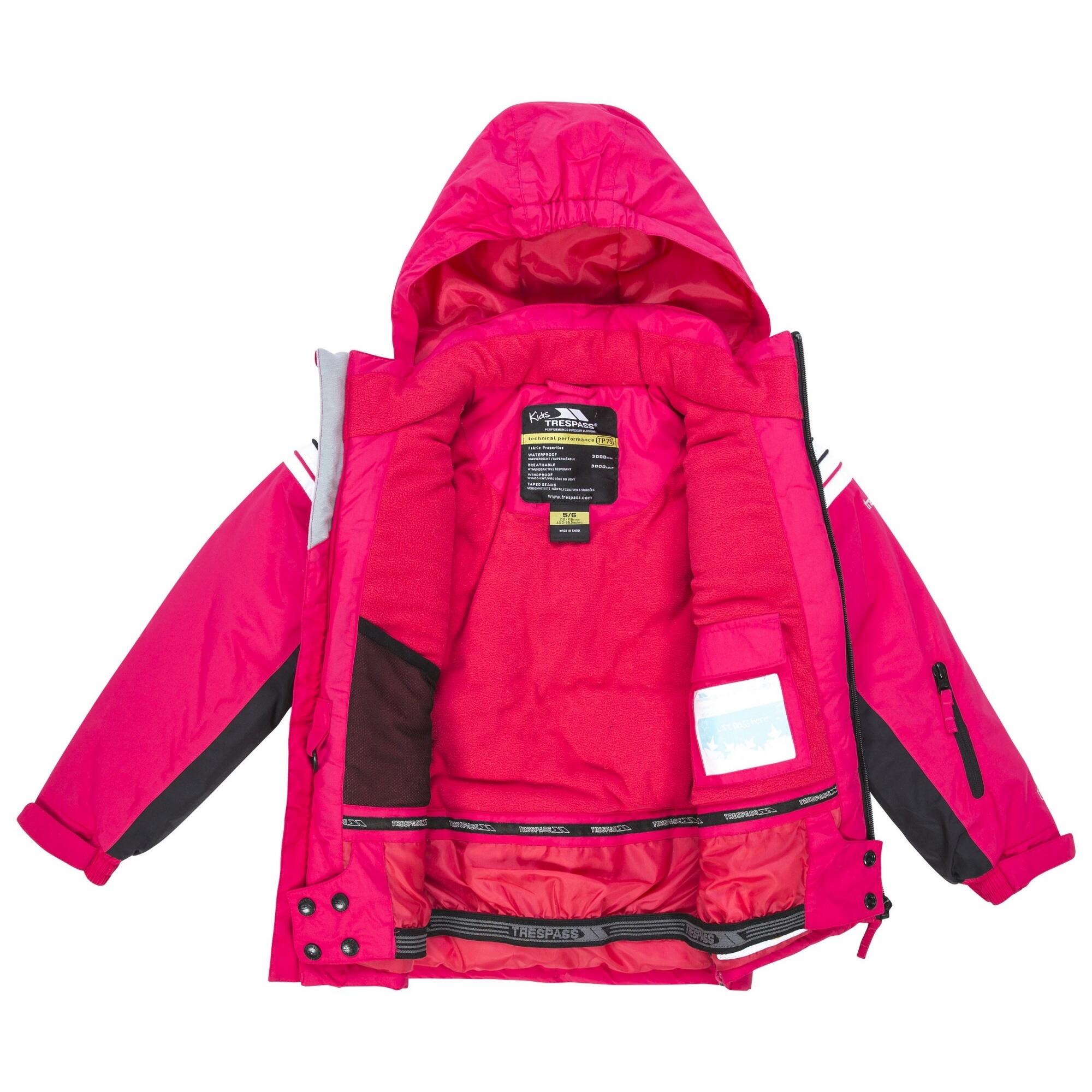 PRIORWOOD Children's waterproof jacket (Raspberry)