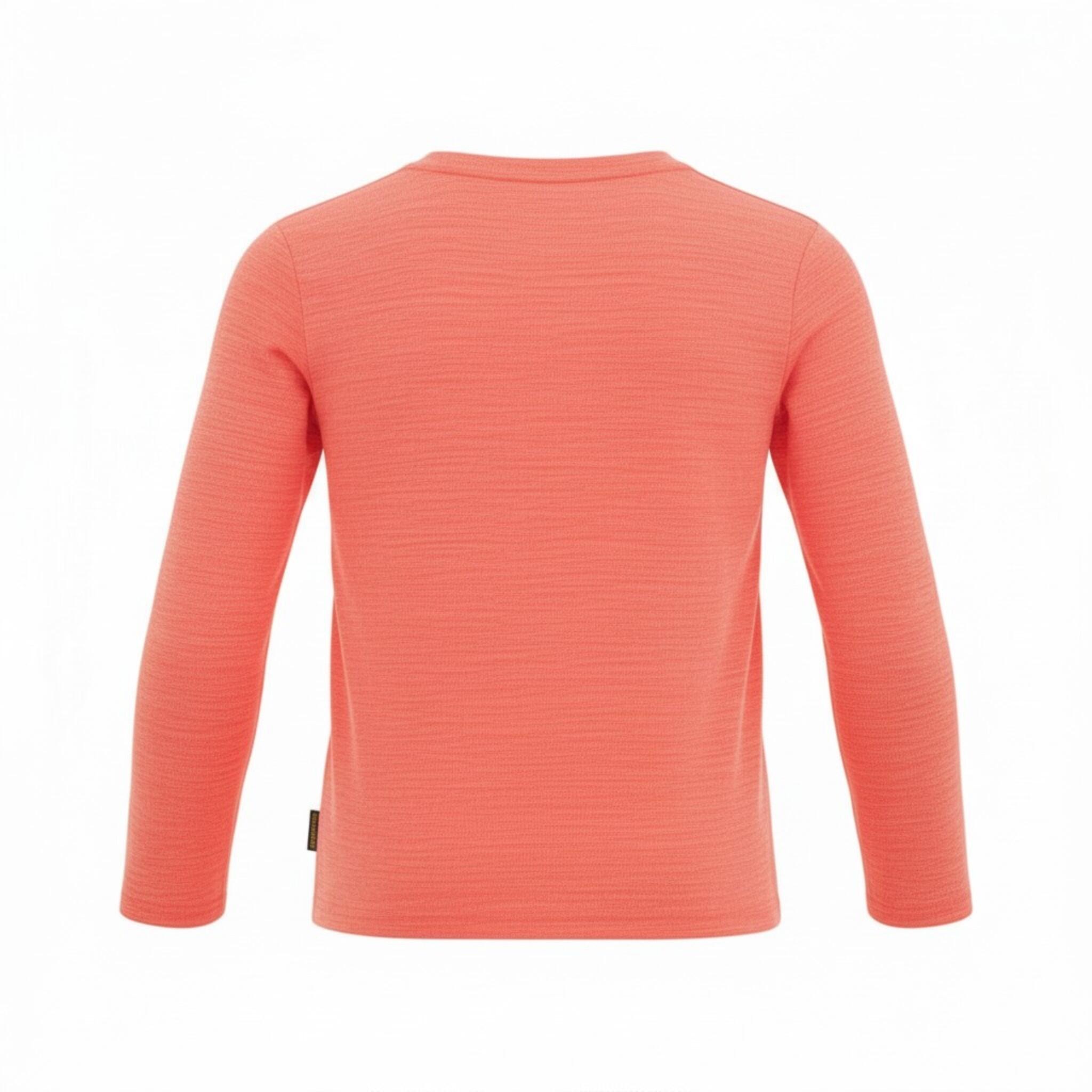 Langarmshirt Neureuther Jackie Print Kinder Longsleeve Shirt Sport in Rot 2/2