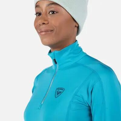 Maglione a collo alto classico con zip 1/2 donna Rossignol 5/5