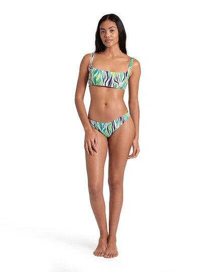 Dámské plavky Arena Women's Water Print Bralette 5/5