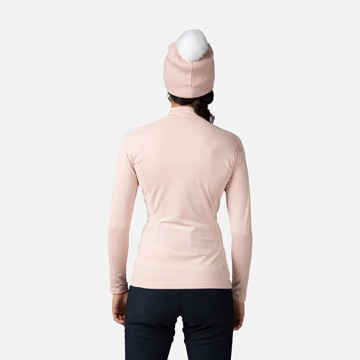 Maglione a collo alto classico con zip 1/2 donna Rossignol 3/5