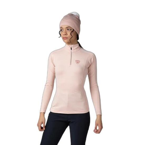 Sous-pull classique 1/2 zip femme Rossignol