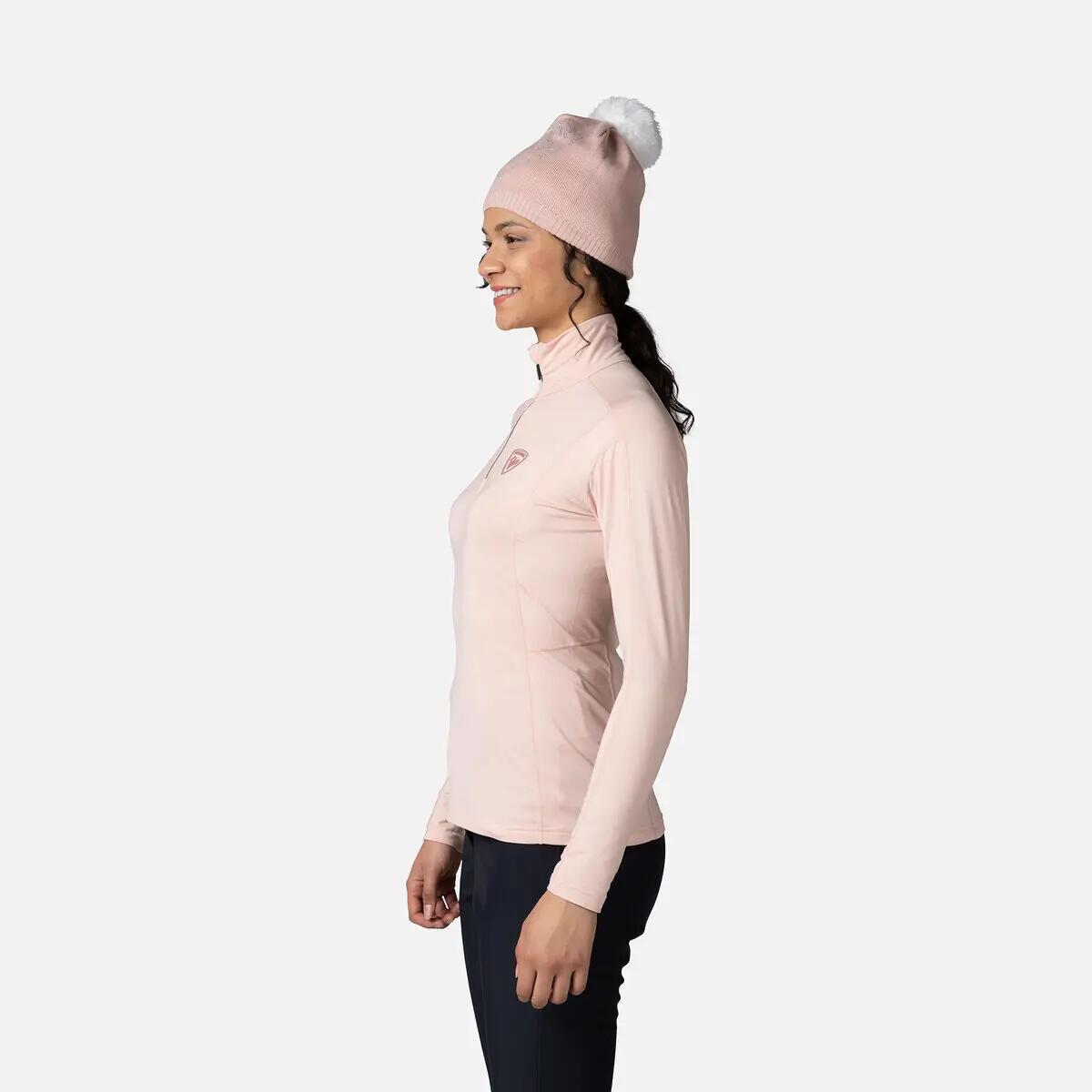 Maglione a collo alto classico con zip 1/2 donna Rossignol 4/5