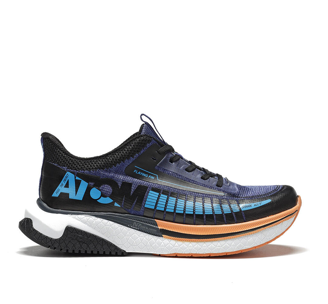 Scarpa da Trail Running Uomo Gomma ATOM AT130 SHARK MAKO DARK LAKE 2/7