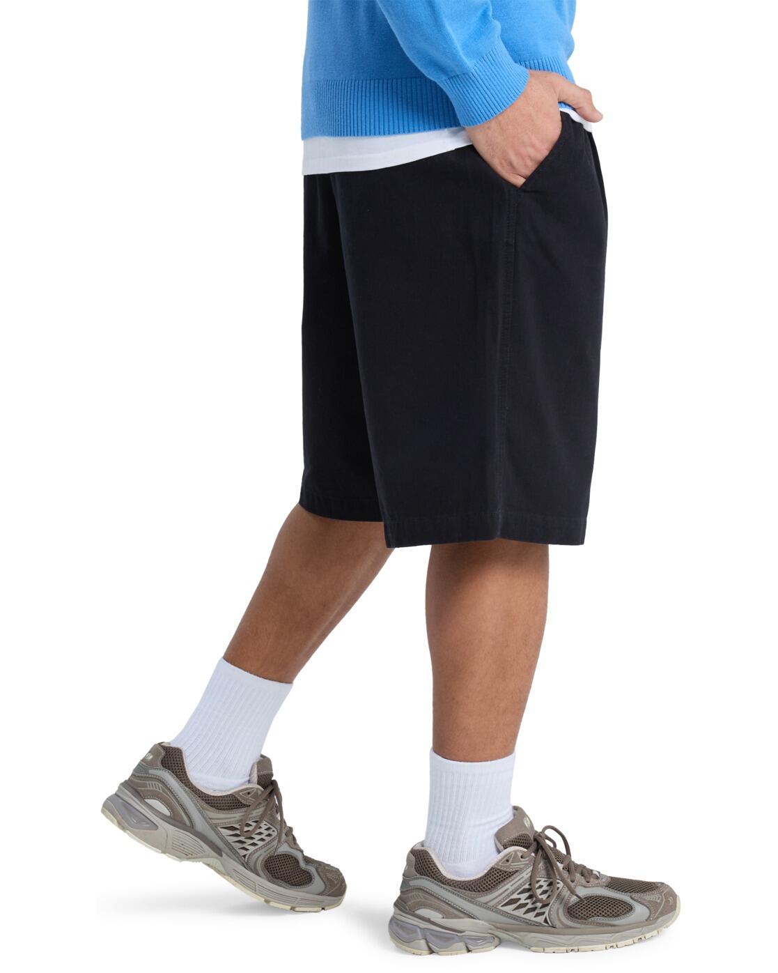 Short taille élastique URBAN CHILL 22" Noir Homme 3/4