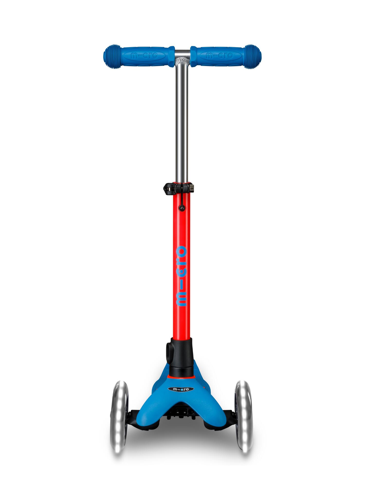 Trottinette 3 roues Mini  Deluxe Neon Flashing Red LED 4/7