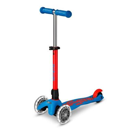 Trottinette 3 roues Mini Deluxe Neon Flashing Red LED