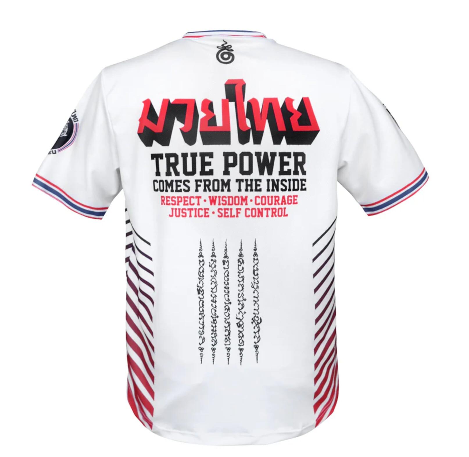 Koszulka Treningowa TUFF True Power White Twin Tigers 2/4