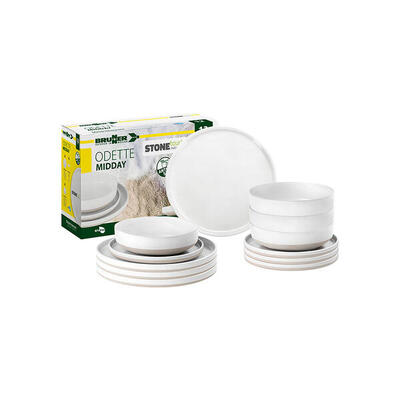 Brunner odette midday - melamine serviesset (12 delig)