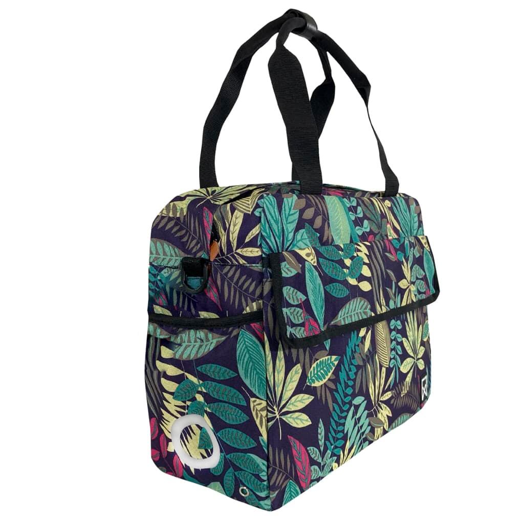 Torba na bagażnik rowerowy Willex Shopper Forest 4/5