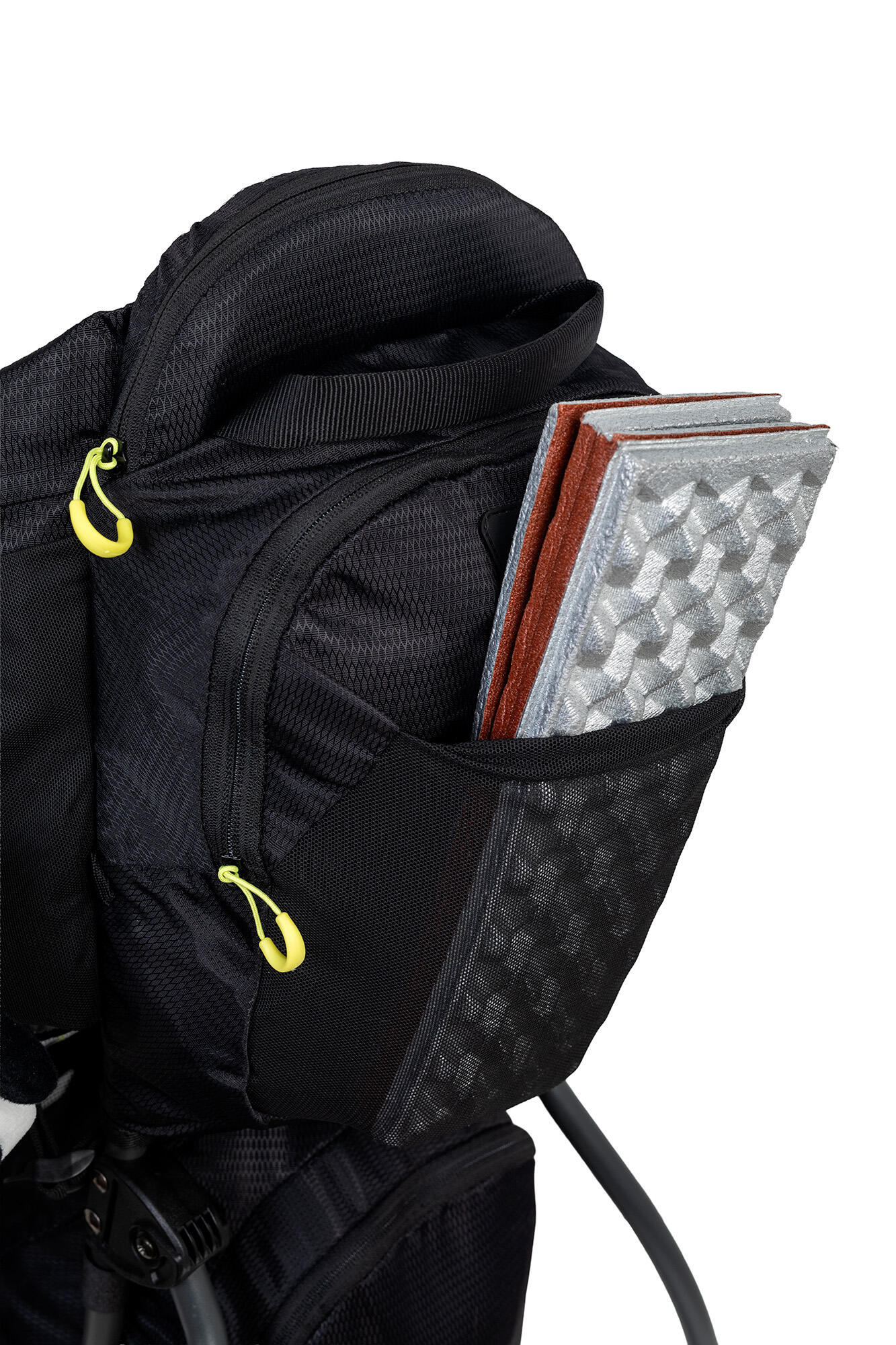 Dromader Black 2.0 Kraxe Kindertrage mit Sonnendach 6/7
