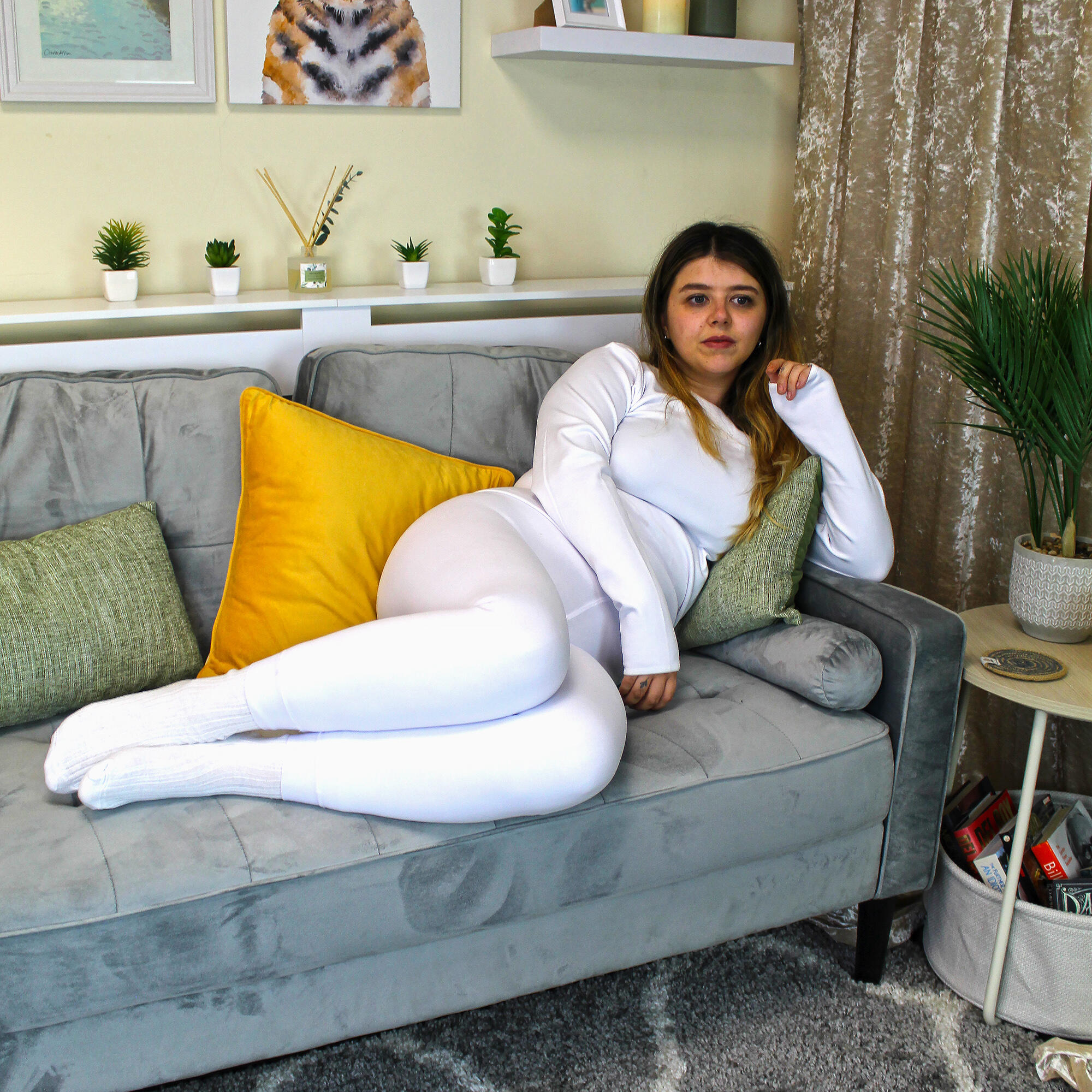 THMO - 2er Pack Thermo Leggings für Damen für den Winter 4/5