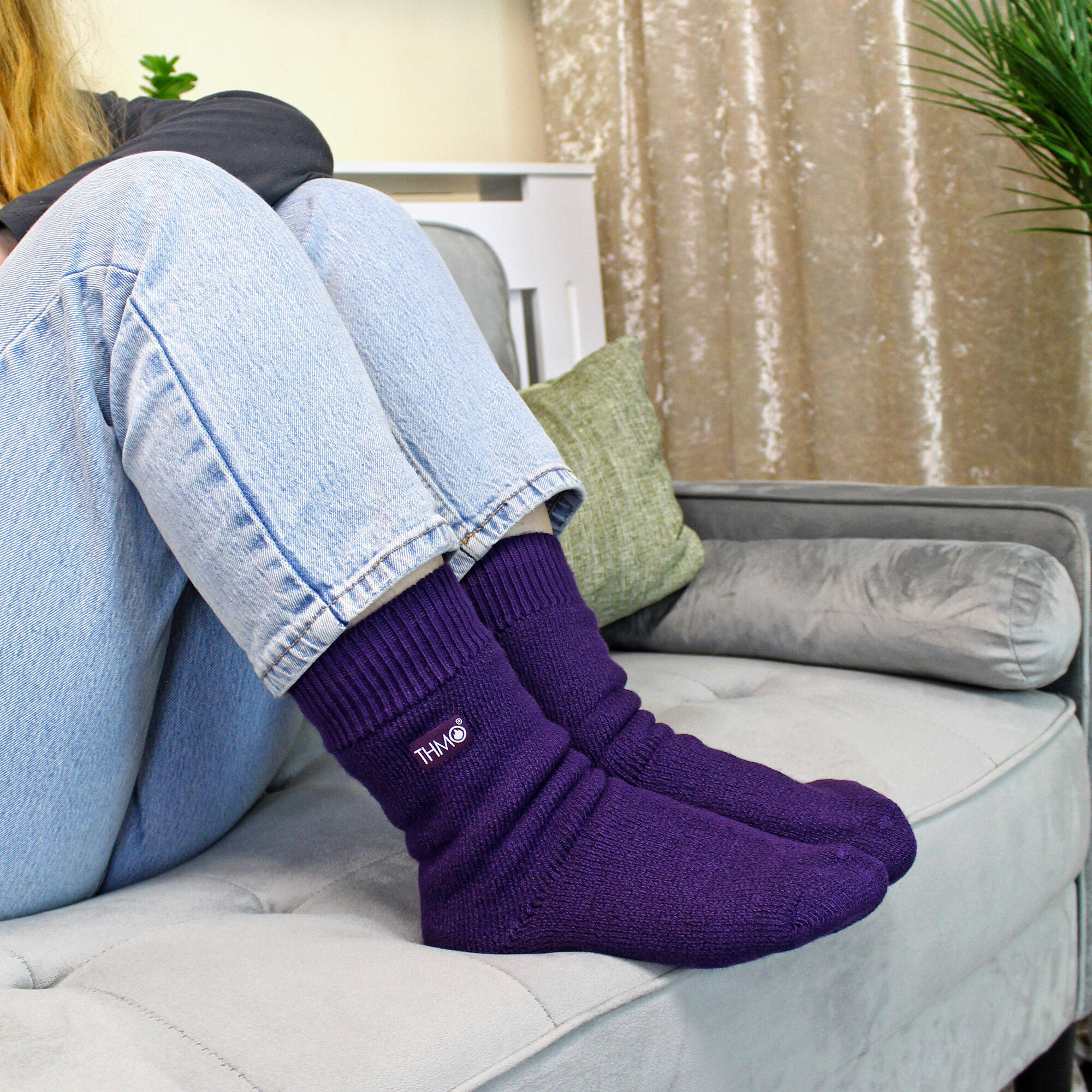 THMO - Femme polaire hiver chaudes chaussettes thermiques 4/7