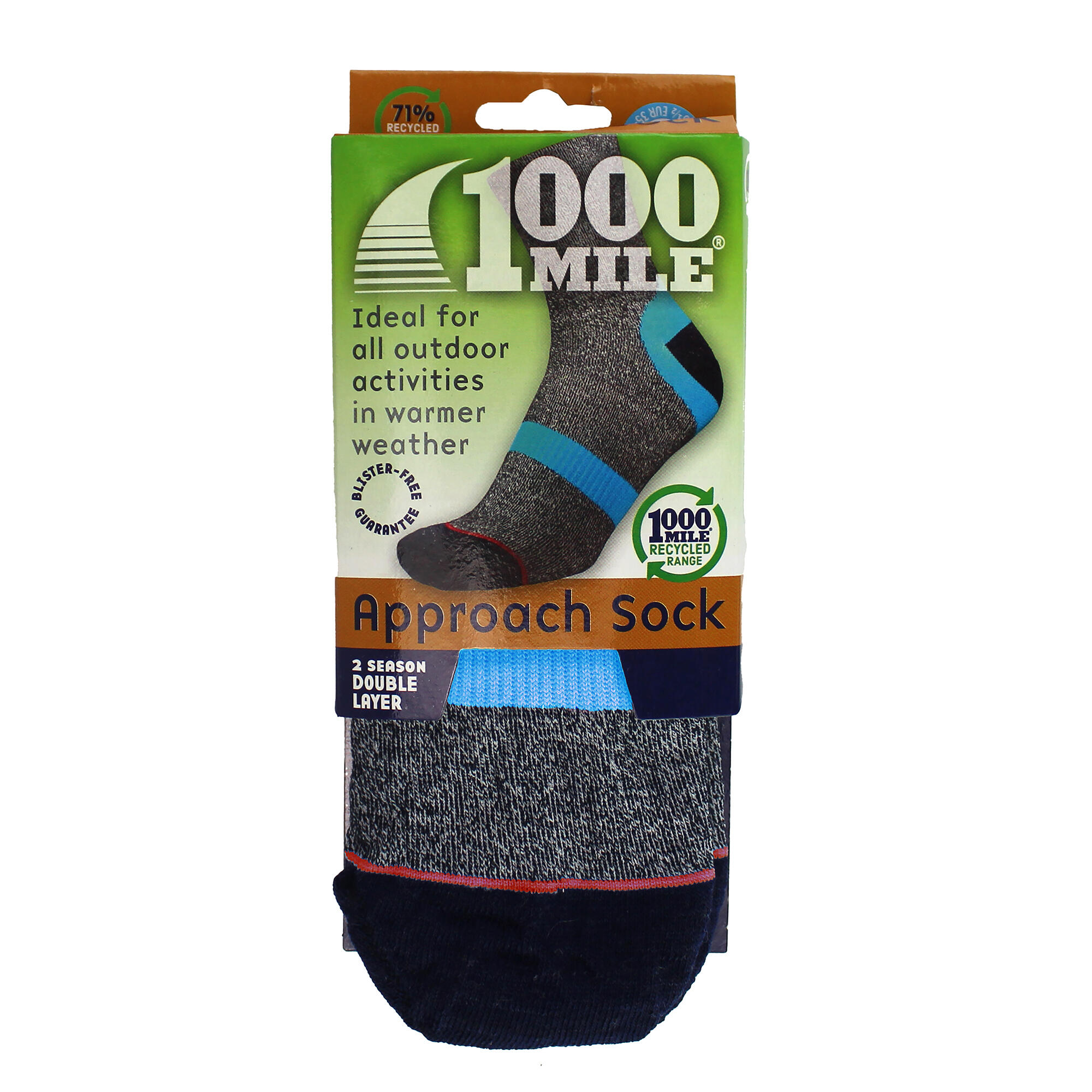 Approach Repreve Doppelschicht Socken Für Damen - 1 Packung 2/6
